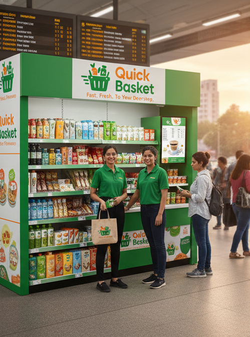 QuickBasket Kiosk